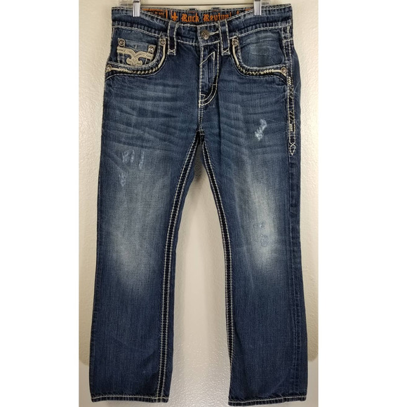 Rock Revival Denim - Rock Revival Women's Boot Cut Jeans 32